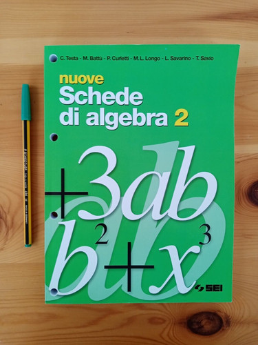 Nuove schede algebra - nuove, di