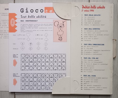 Gioco test adolescente chi - test, 2